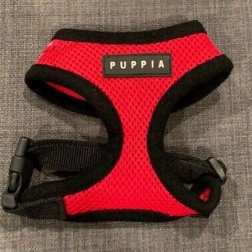 Puppia Soft Harness Red Size XS NWOT